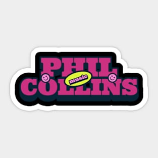 Retro Collins Sticker